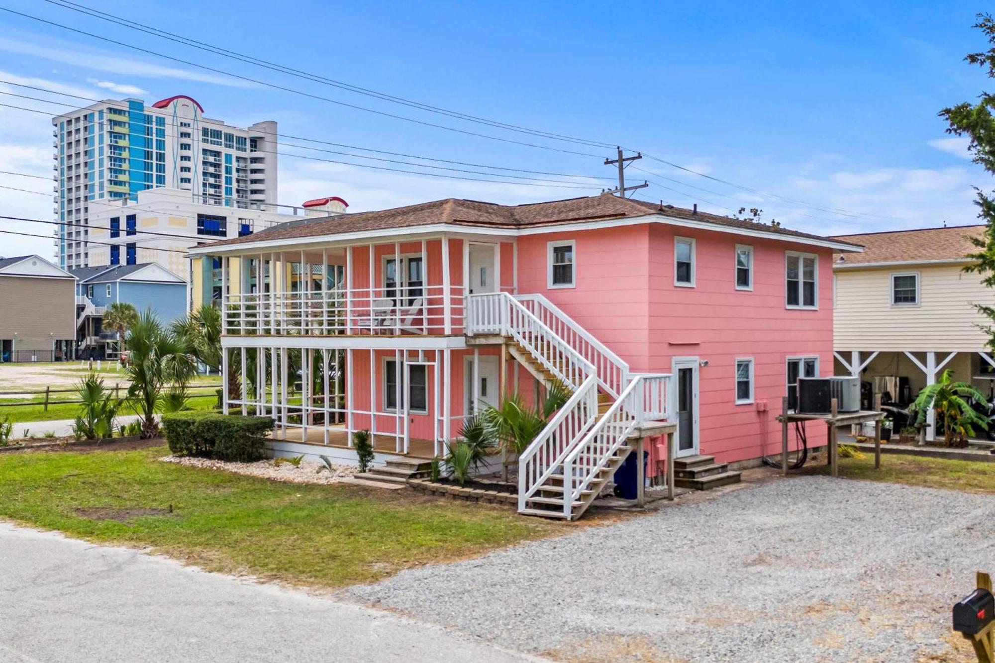 Ferienwohnung Pink Flamingo Myrtle Beach Exterior foto